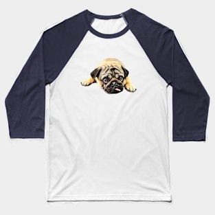 Pug -Cute Funny Dog Baseball T-Shirt